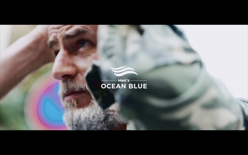 Men's OCEAN BLUE (ｵｰｼｬﾝﾌﾞﾙｰ) in 天神  PV Long ver 
